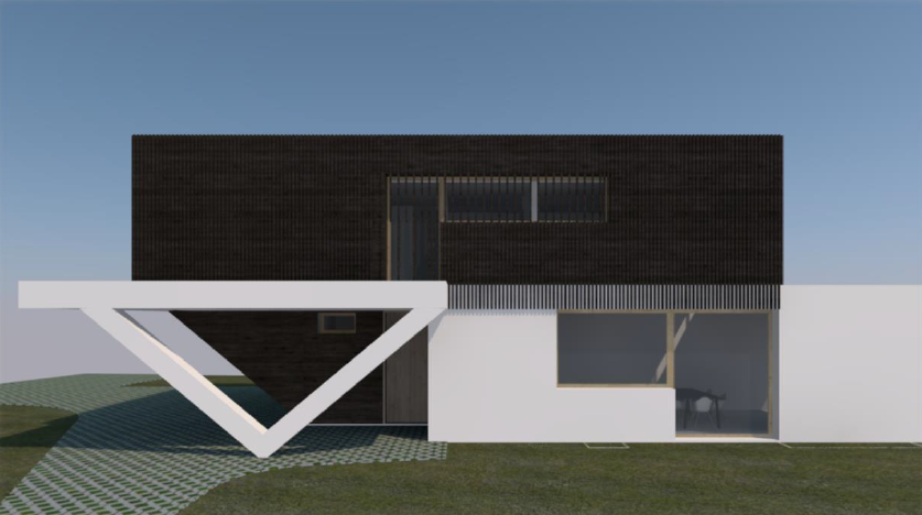 Villa mitoyenne moderne