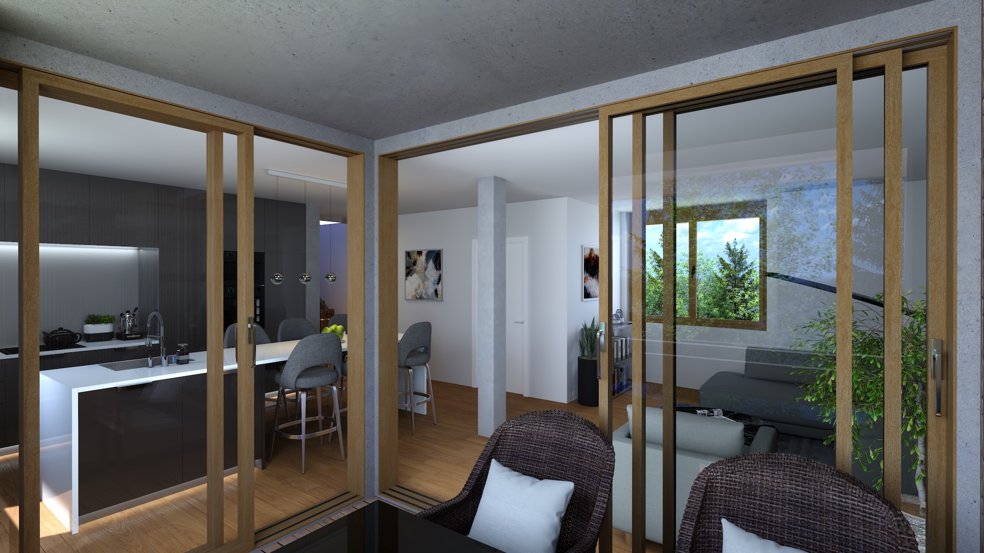 Résidence Oasis - Lancy - villa B