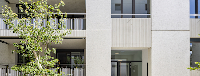 vue facade immeuble